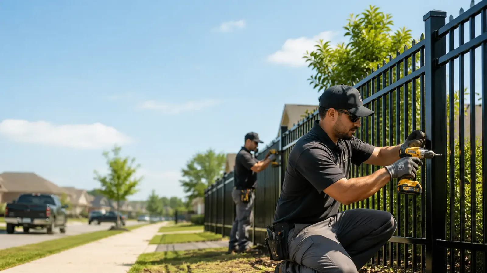 Metal Fence Installation in Olivehurst, CA
